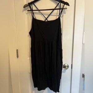 Black summer dress